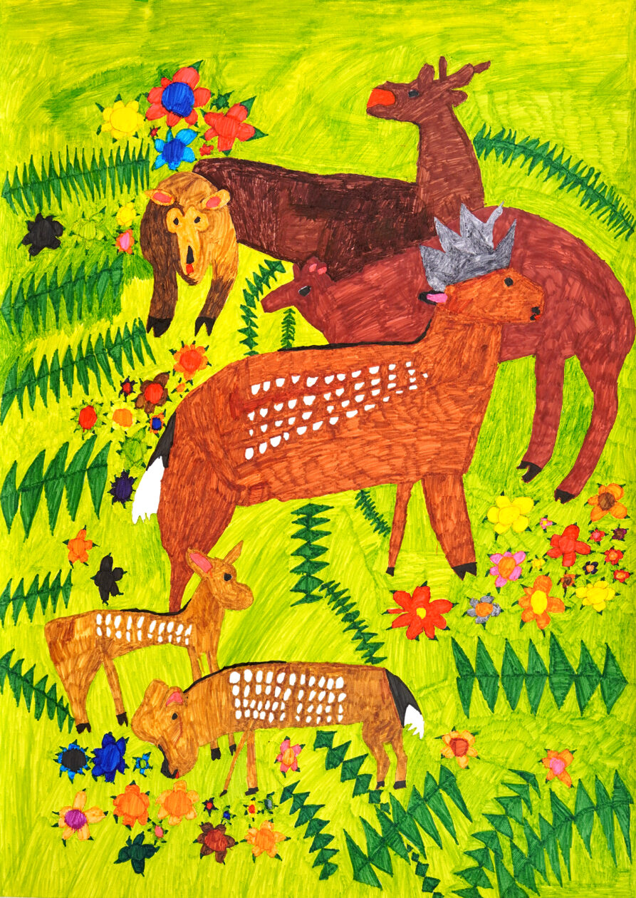 井上笙「鹿の家族」