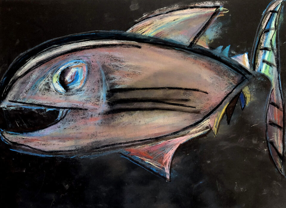 増田亮太「深海魚」 | ふじのくに障がい者芸術ポータルサイト Findart