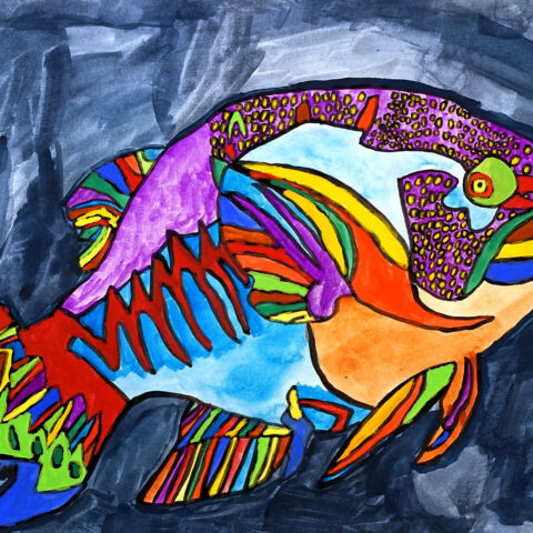 関谷早央「魚」