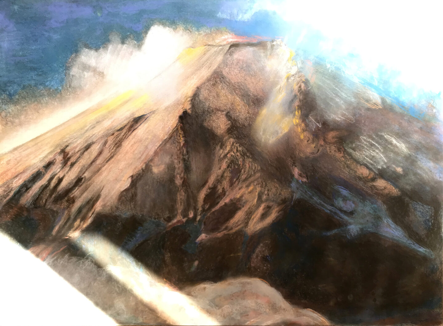 田代源一郎「富士山」