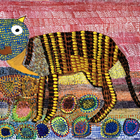 市川文男「ヒョウ」