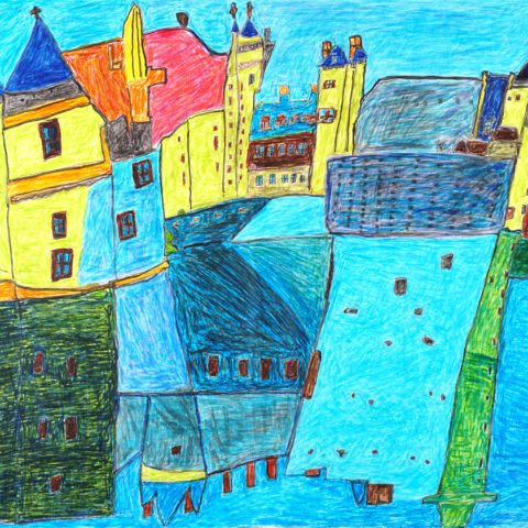 廣畑文規「湖畔の城」