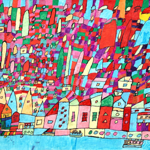 大石貴哉「街並み」