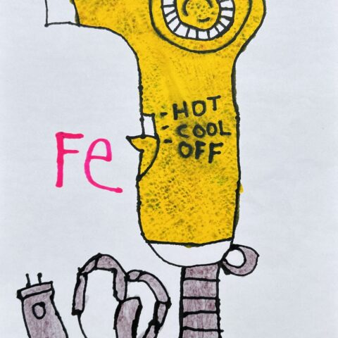 Fe画伯「ドライヤー」