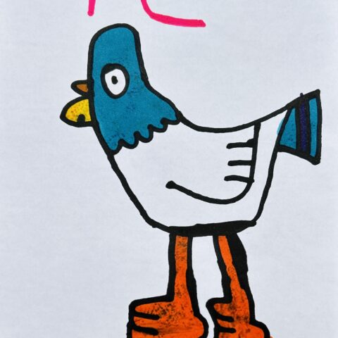 Fe画伯「トリ」