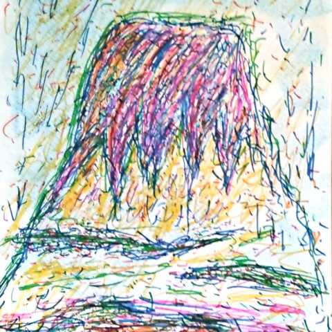 陶山 昌和「サイケな富士　7」