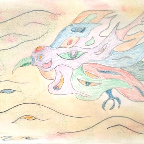 陶山 昌和「翔べ　6」