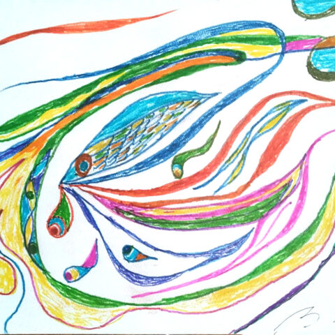 陶山 昌和「不可思議な生命達　12」