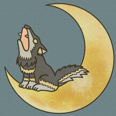 葉月ハブ「月に吠える」