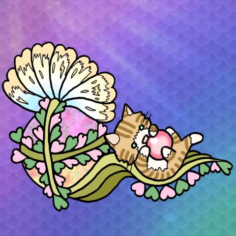 葉月ハブ「ゴロゴロにゃんこ」