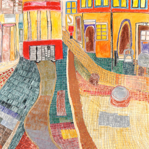 松永きよみ「街並み」