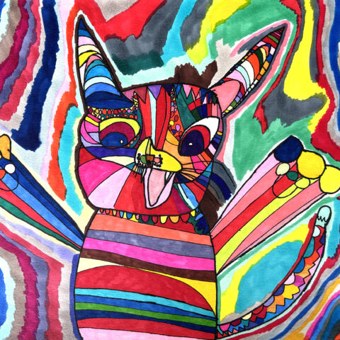 大石理央「ネコだニャー！」