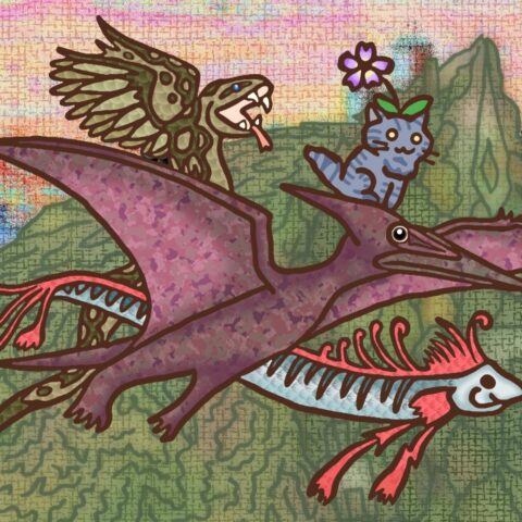 葉月ハブ「山を越える者達」