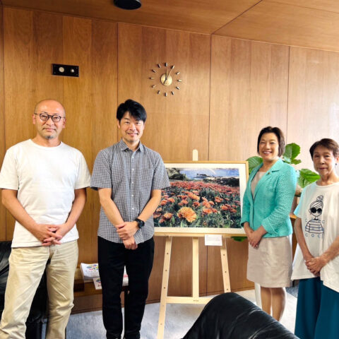 まちじゅうアート展示作品 富士市議会議員　山下いづみさま