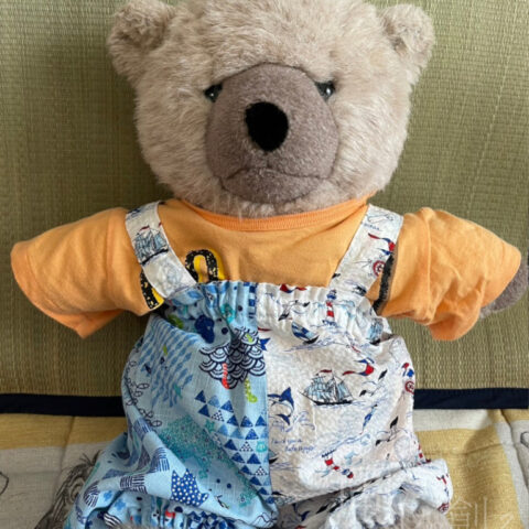 こだか まゆみ「かぼちゃパンツサロペット(空ver)」