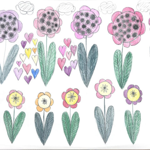 峰野 朋子「ひまわり」