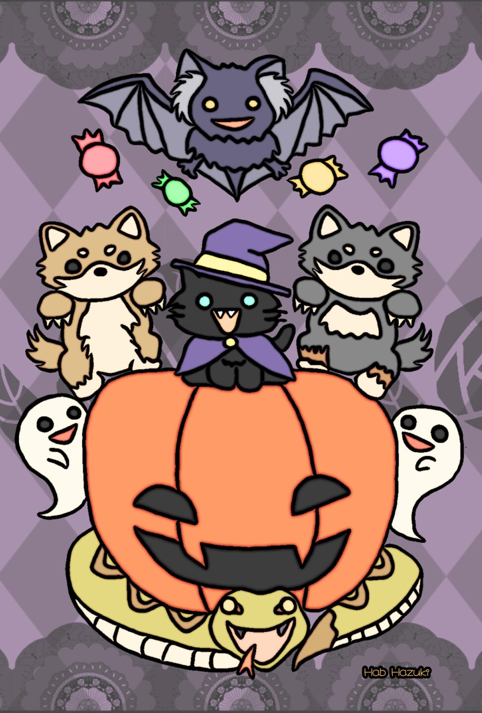 葉月ハブ「ハロウィン」