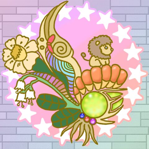 葉月ハブ「幸せなライオン」