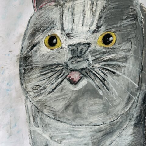 廣瀬 綸子「ねこ地蔵」