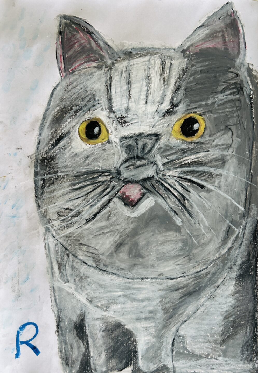 廣瀬 綸子「ねこ地蔵」