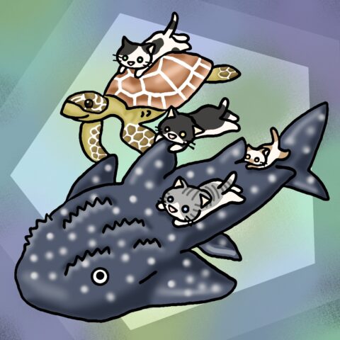 葉月ハブ「一緒に泳ごう」