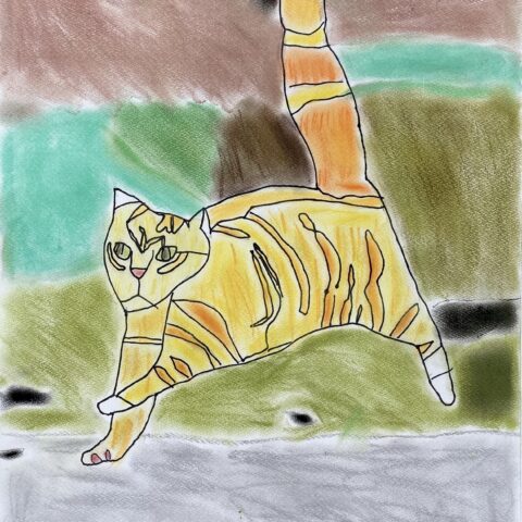 I.R「駆けるネコ」