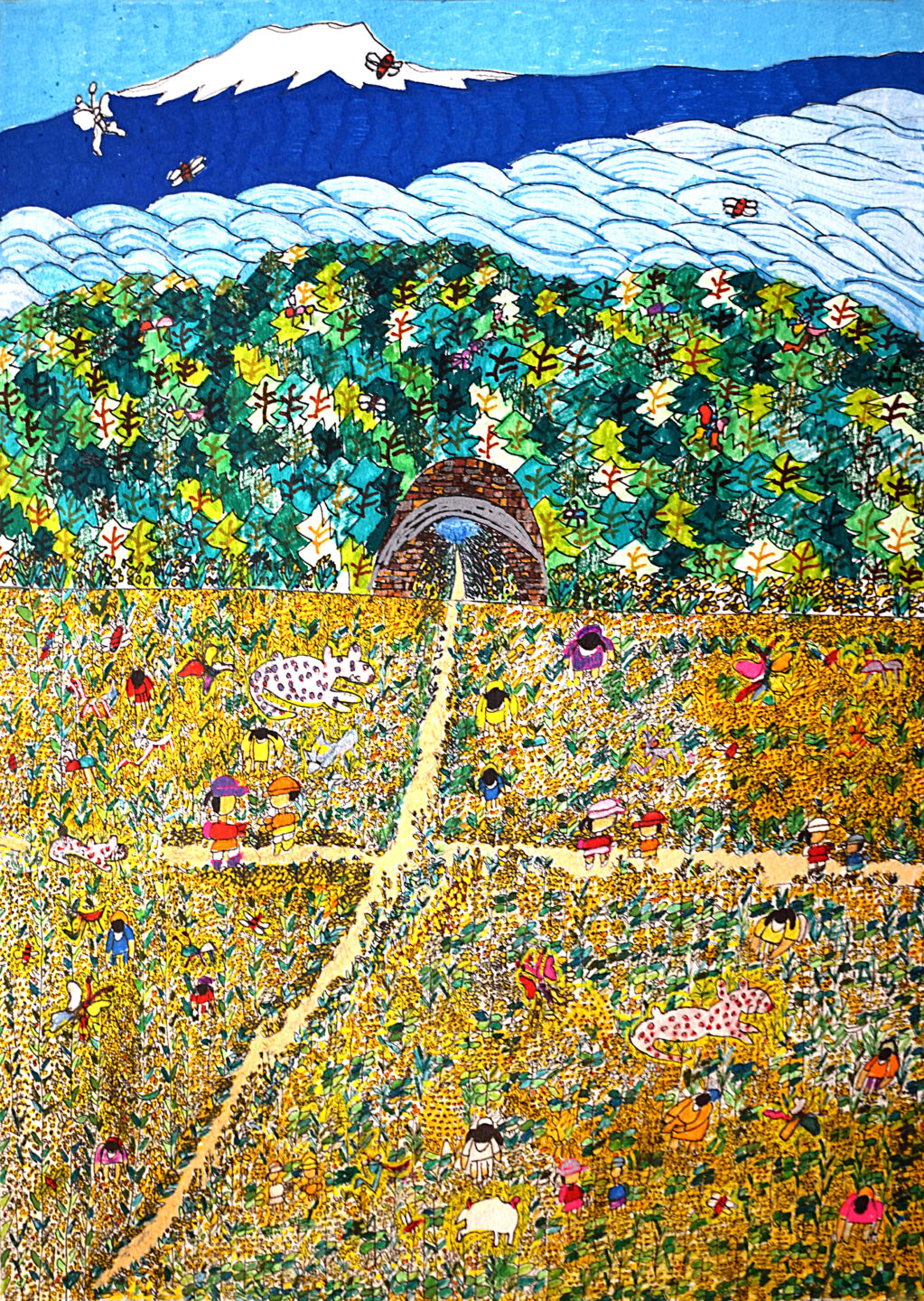 田中優気「レンゲばたけ」