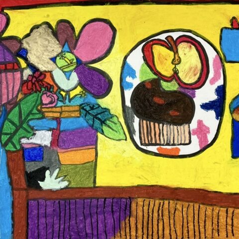 中川 海航「マフィンのあるテーブル」