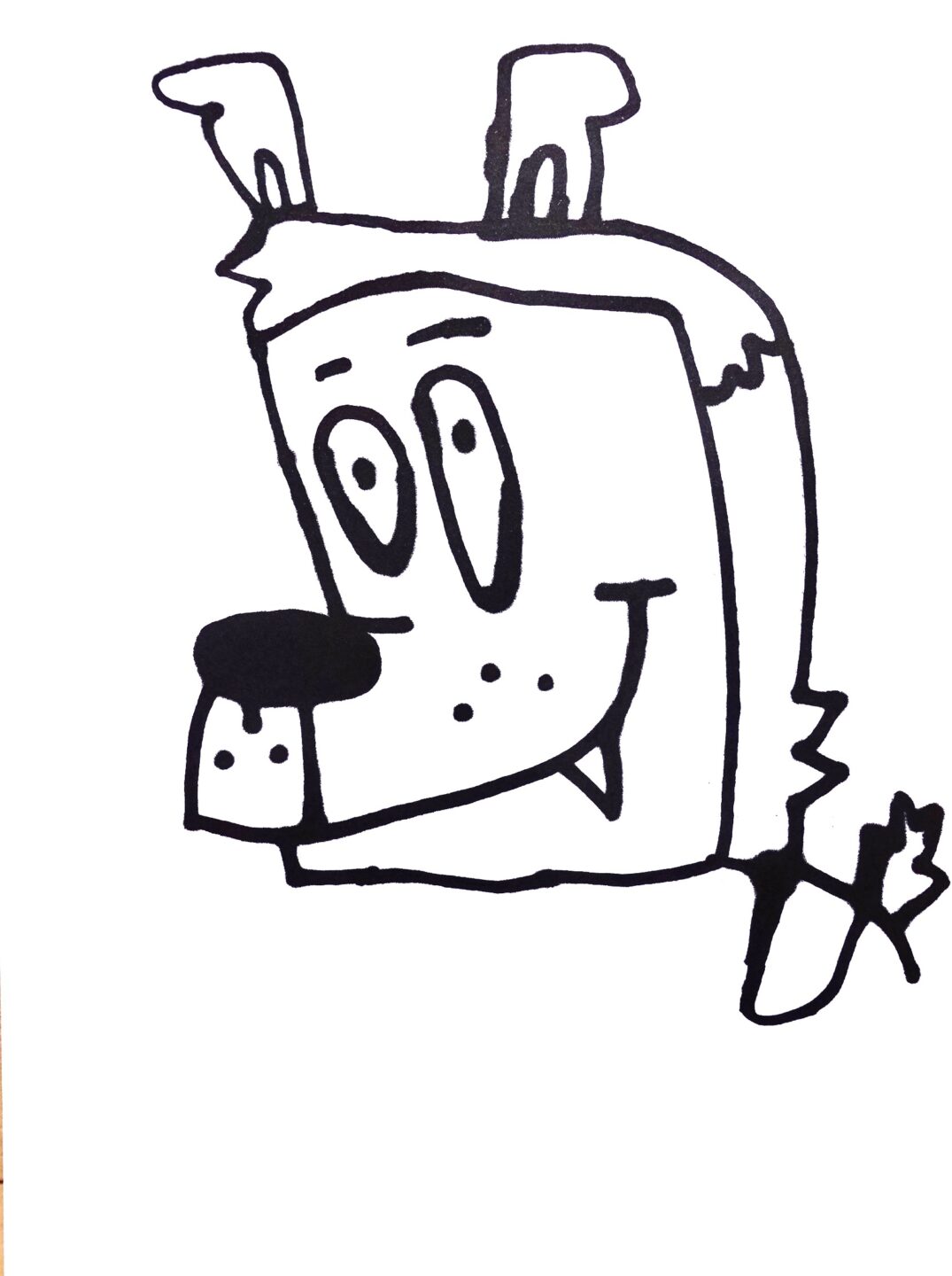 石井 鉄兵(Fe画伯) 「イヌ8」