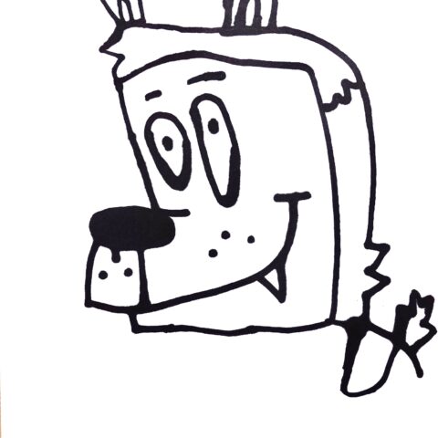 石井 鉄兵(Fe画伯) 「イヌ8」