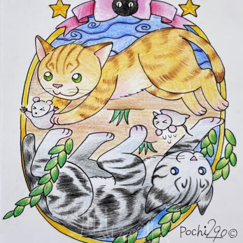 福丸 ぽち「ネコ③」