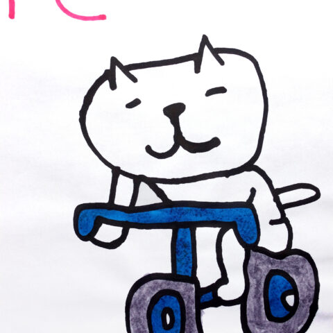 Fe画伯「ネコ5」