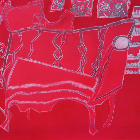 増井亮宏「赤色の部屋」