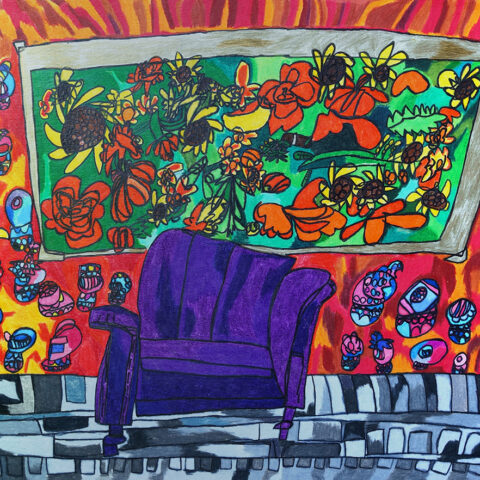 大石理央「カラフルな部屋」