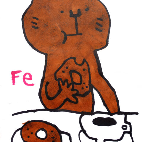 Fe画伯「ネコ2」