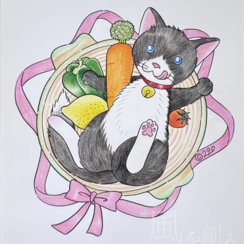 福丸 ぽち「鍋ネコ」