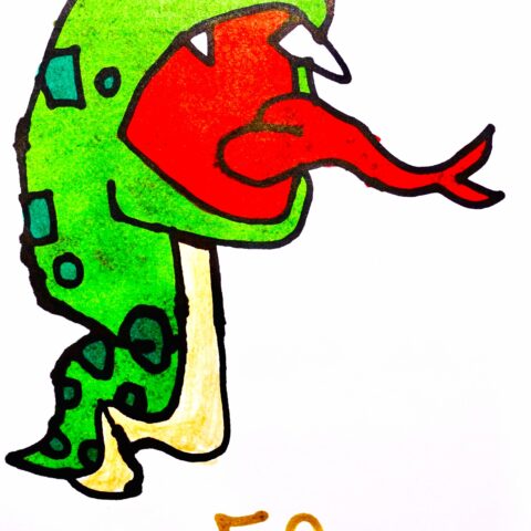 石井 鉄兵(Fe画伯) 「ヘビ2」