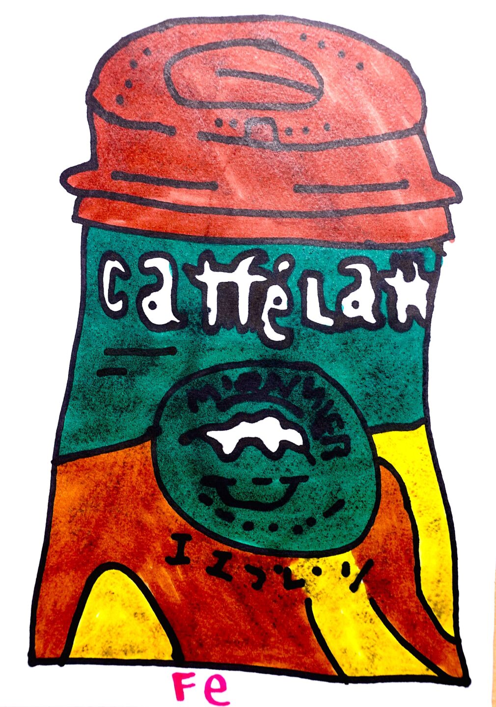 石井 鉄兵(Fe画伯) 「coffee ４」