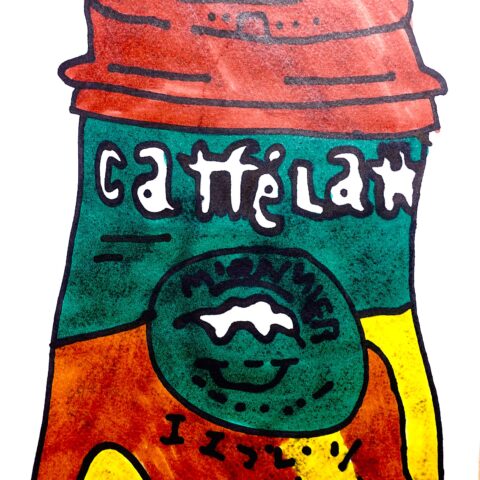 石井 鉄兵(Fe画伯) 「coffee ４」