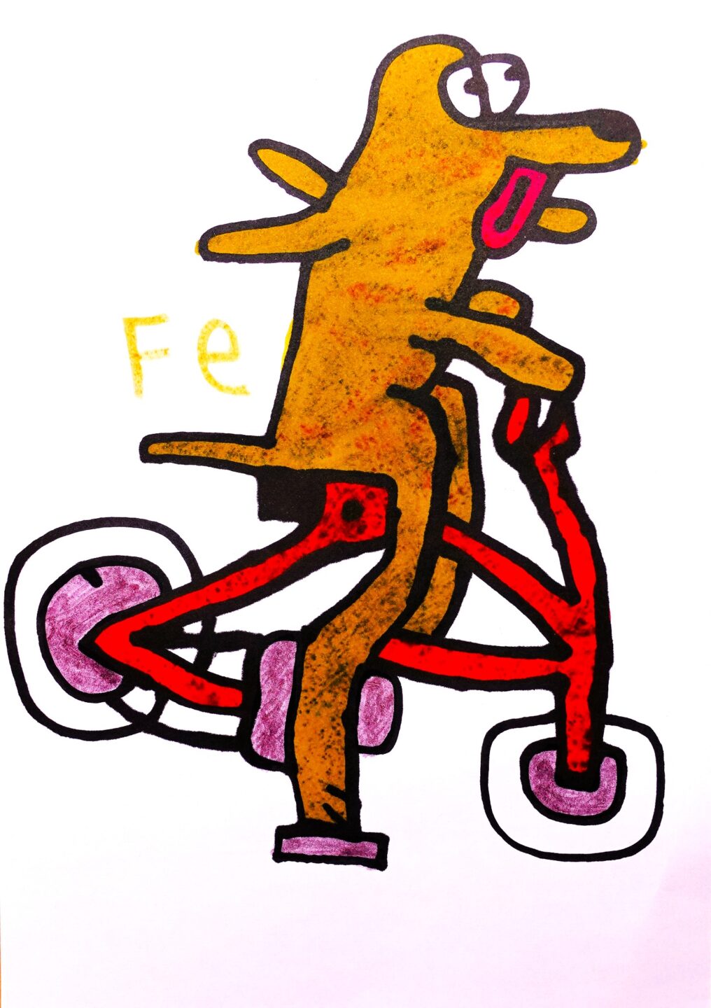 石井 鉄兵(Fe画伯) 「イヌ5」