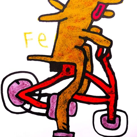 石井 鉄兵(Fe画伯) 「イヌ5」