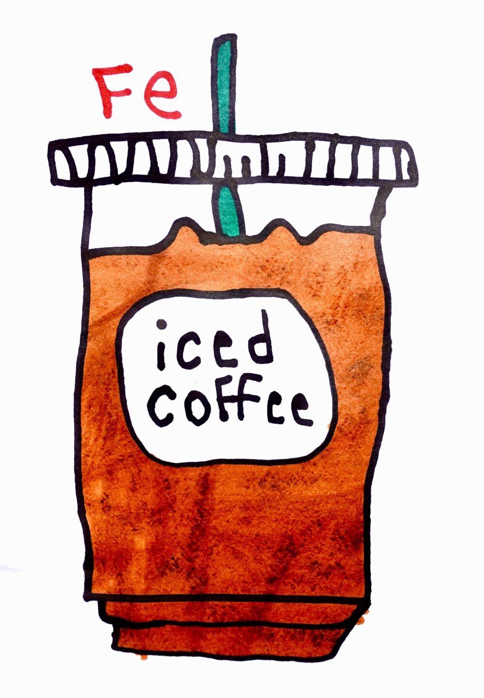 石井 鉄兵(Fe画伯) 「coffee 2」