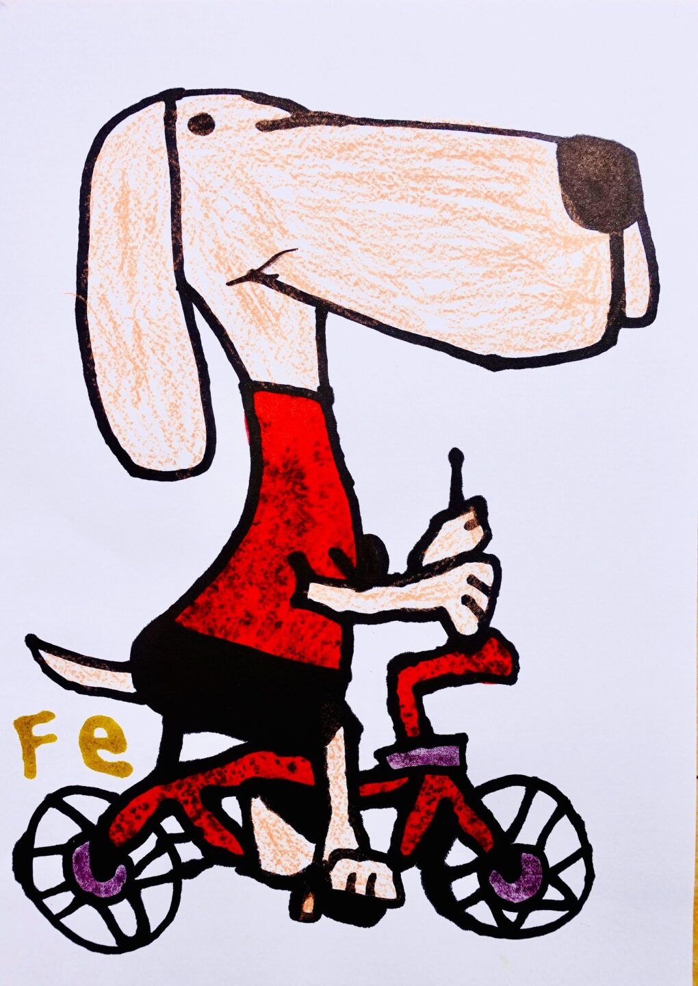 石井 鉄兵(Fe画伯) 「イヌ7」