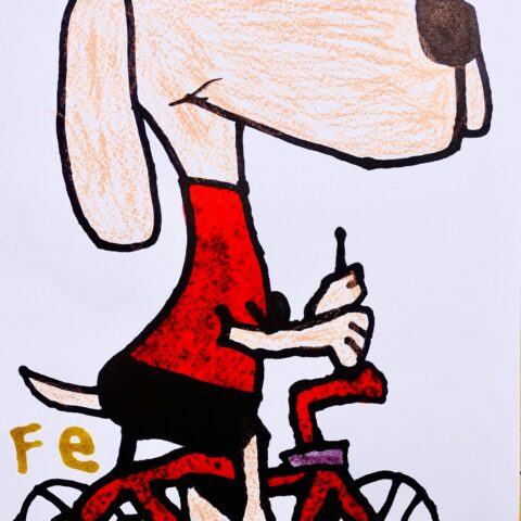 石井 鉄兵(Fe画伯) 「イヌ7」