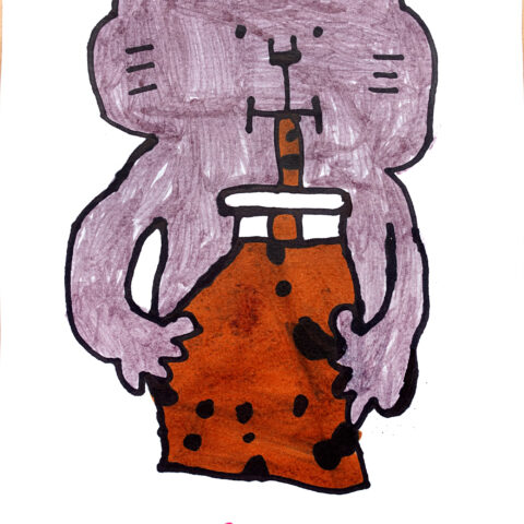 Fe画伯「ネコ3」