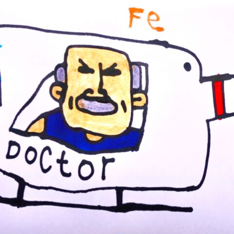 石井 鉄兵(Fe画伯) 「ドクターヘリ」