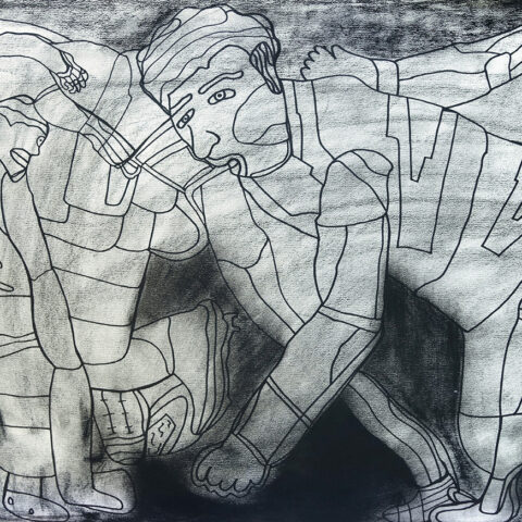 田中 拓実「スクラム」