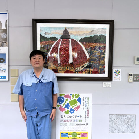 まちじゅうアート展示作品 ニチアス株式会社さま「フィレンツェ」