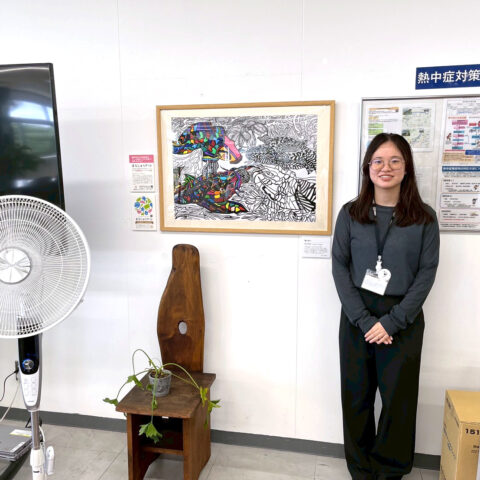 まちじゅうアート展示作品 株式会社エンケイエンジニアリングさま