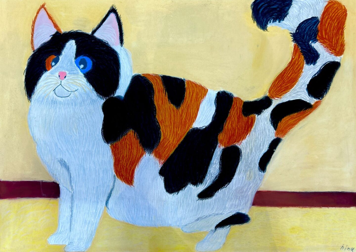 櫻井 陽菜「ハチワレ猫」